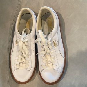 Worn once puma platform shoes!